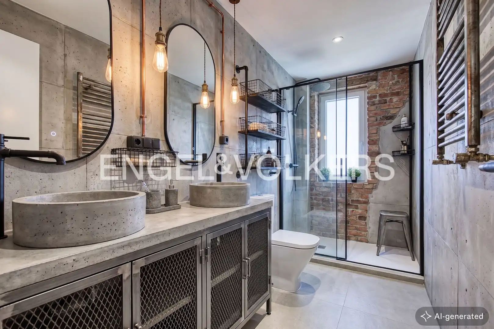 Bathroom of Flat for sale in Madrid  with Air Conditioner, Heating and Storage room