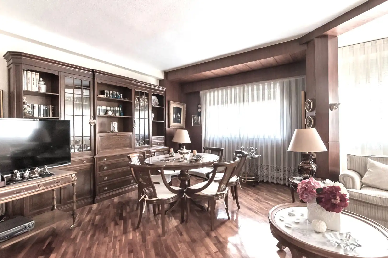 Comedor de Piso en venta en Murcia con Parquet, Amueblado y Horno