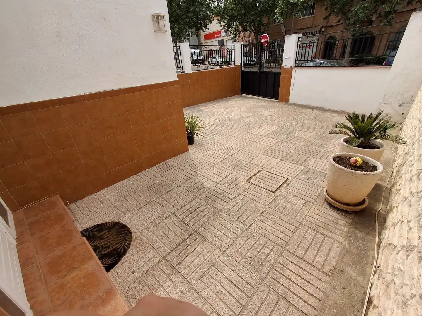 Terraza de Casa adosada en venta en Ciudad Real con Aire acondicionado, Calefacción y Jardín privado