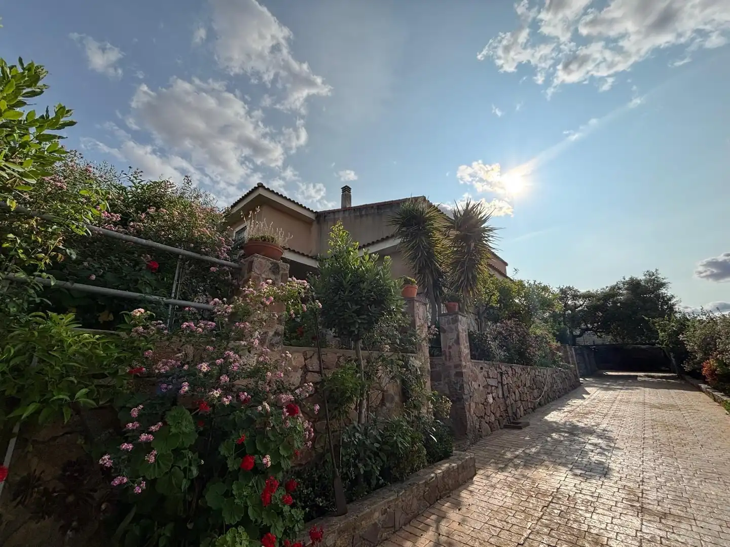 Exterior view of Houses for sale in Cáceres  with Air Conditioner, Heating and Private garden
