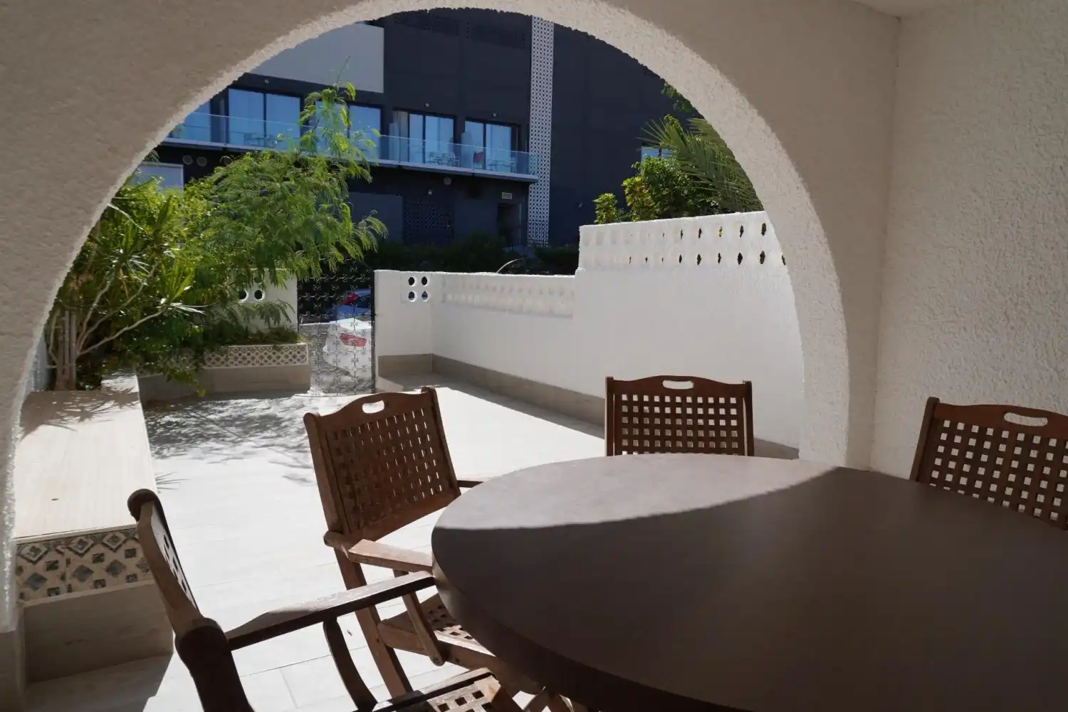 Terrasse von Wohnungen zur Miete in Puerto de Mazarrón