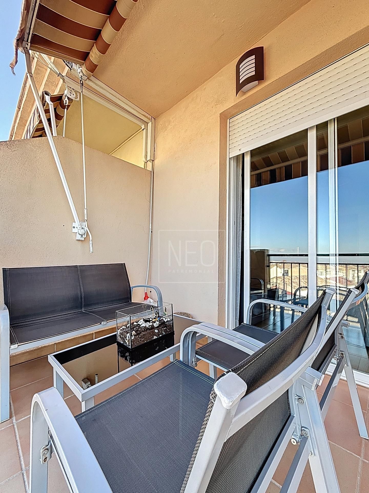 Balcony of Flat for sale in Santa Fe  with Air Conditioner, Terrace and Storage room