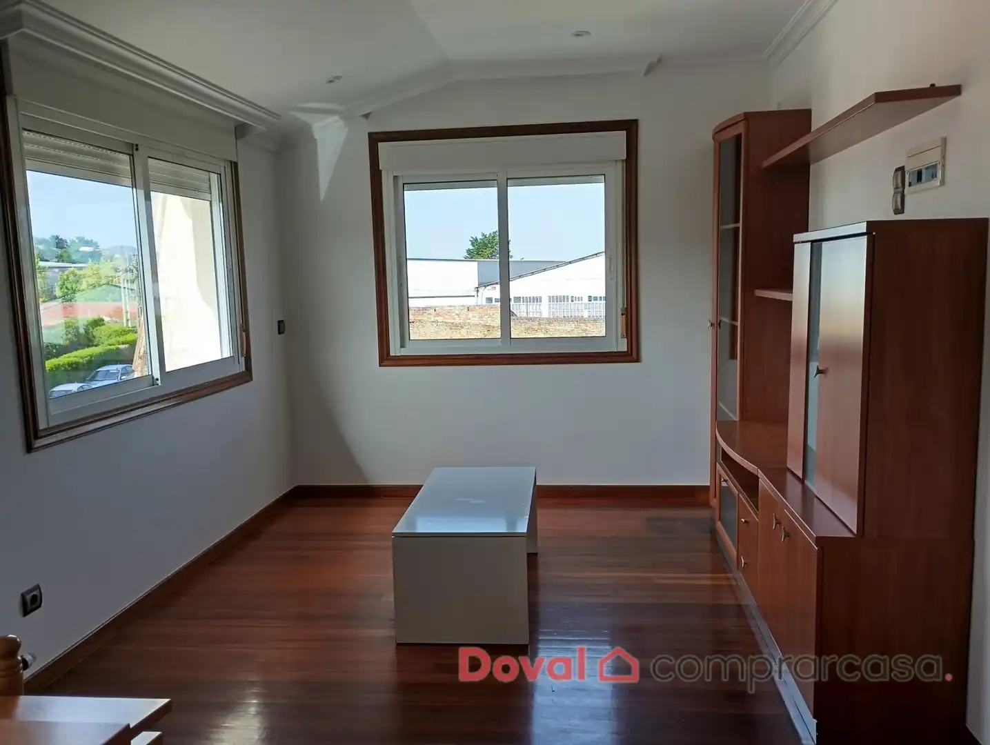 Living room of Flat for rent in Vigo   with Heating and Parquet flooring