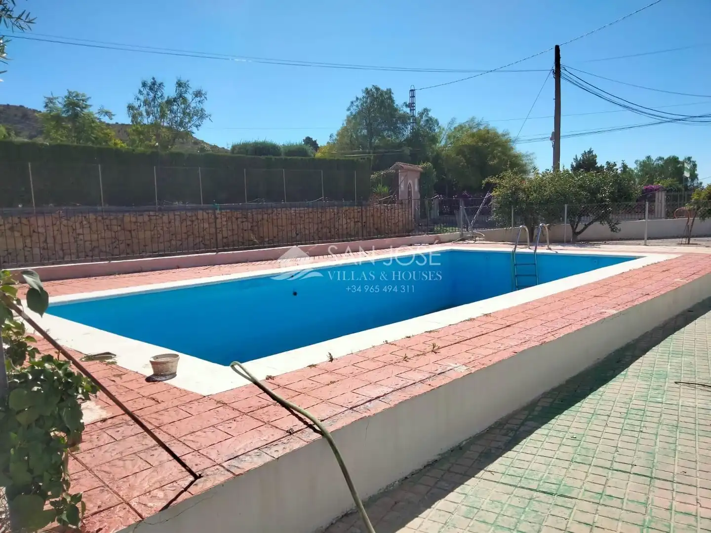 Piscina de Casa o xalet en venda en Elche / Elx amb Jardí privat, Terrassa i Traster