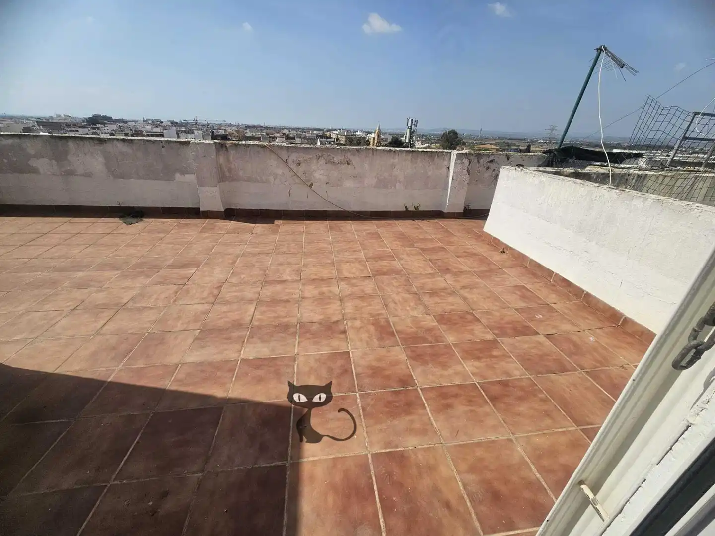 Terraza de Ático en venta en Benetússer con Terraza y Jacuzzi