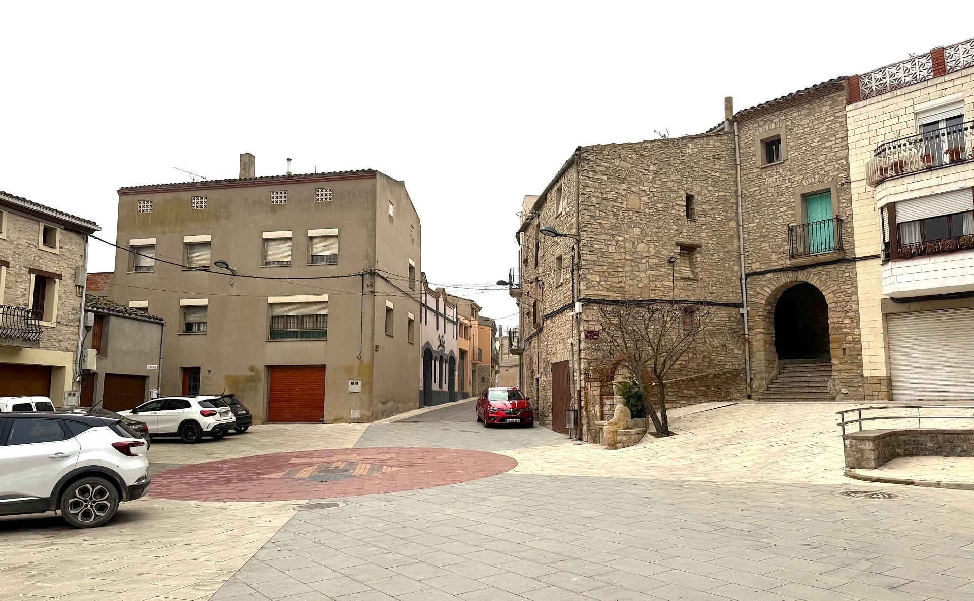 Exterior view of House or chalet for sale in Montmaneu  with Balcony