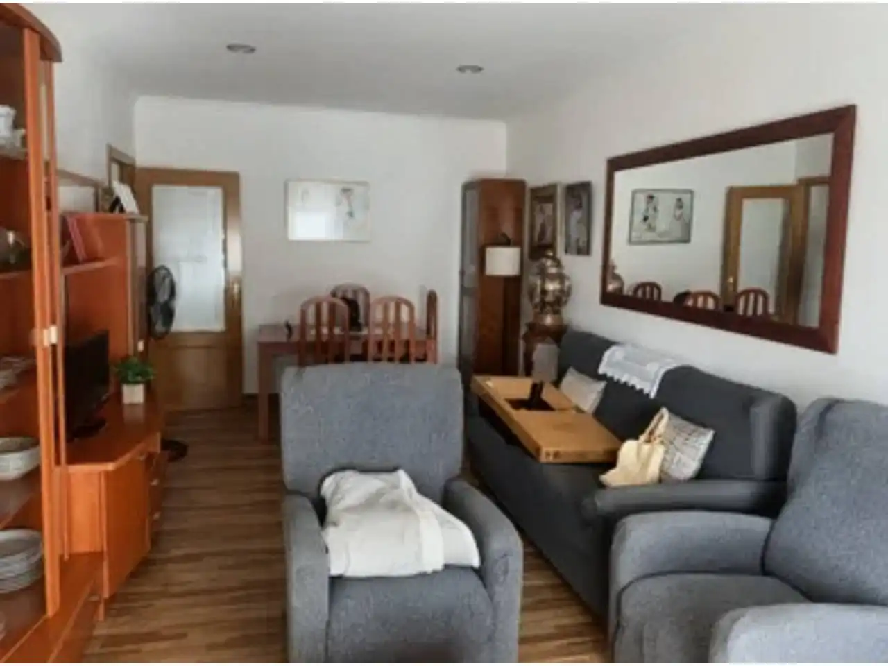 Sala de estar de Piso en venta en Onil con Aire acondicionado