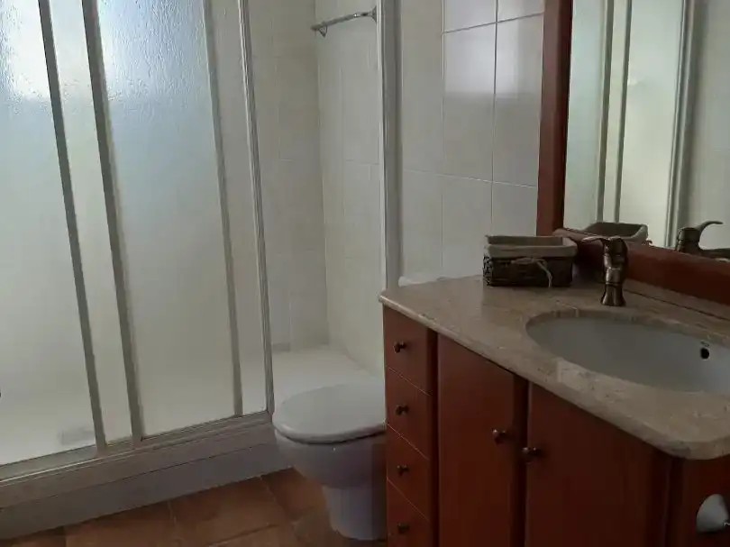 Badezimmer von Country house zur Miete in Sant Cugat del Vallès mit Klimaanlage, Privatgarten und Abstellraum