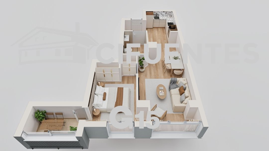 Piso en venta en Donostia - San Sebastián  con Calefacción, Parquet y Balcón