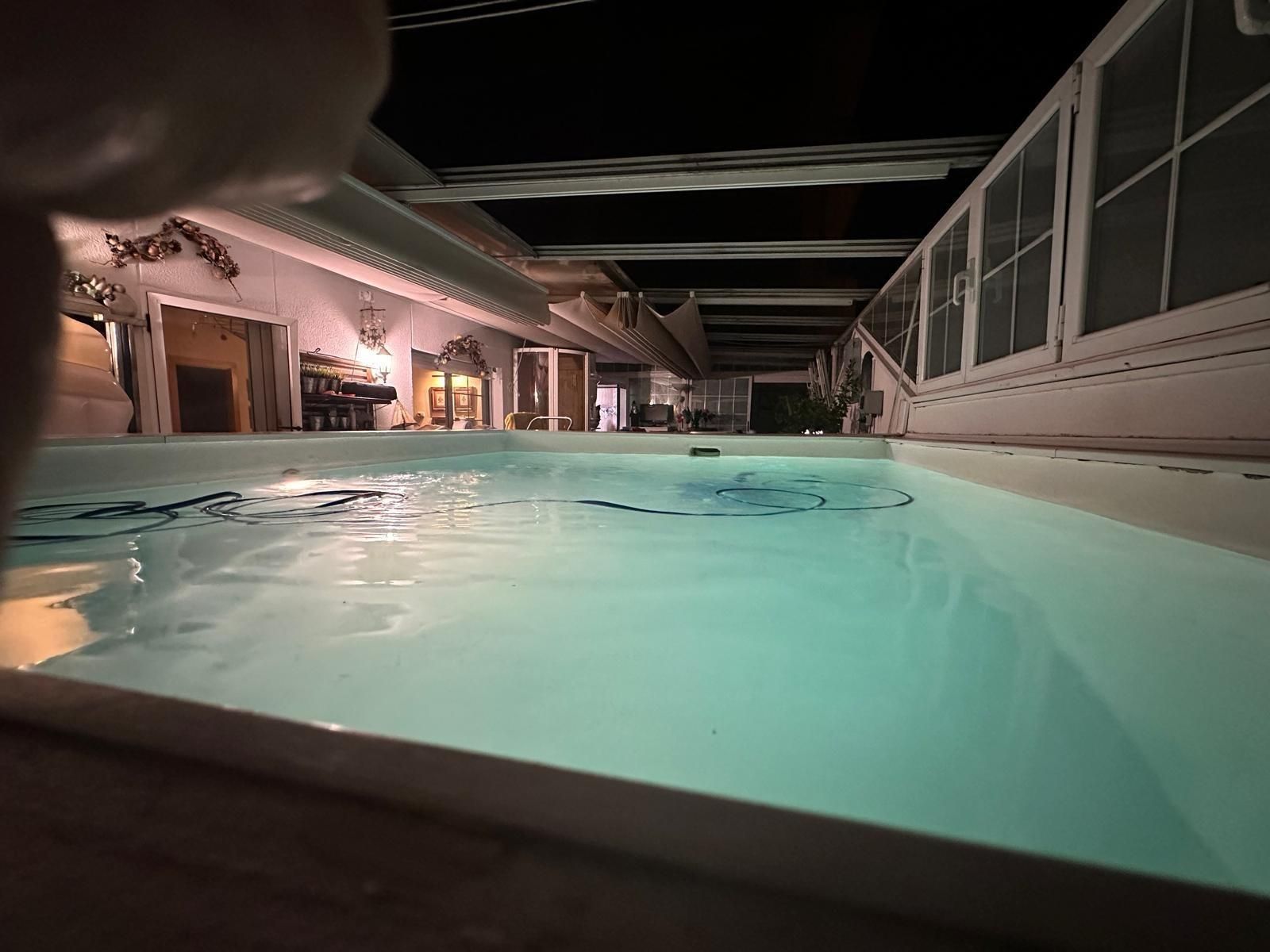 Swimming pool of House or chalet for sale in Zamora Capital   with Air Conditioner, Heating and Private garden