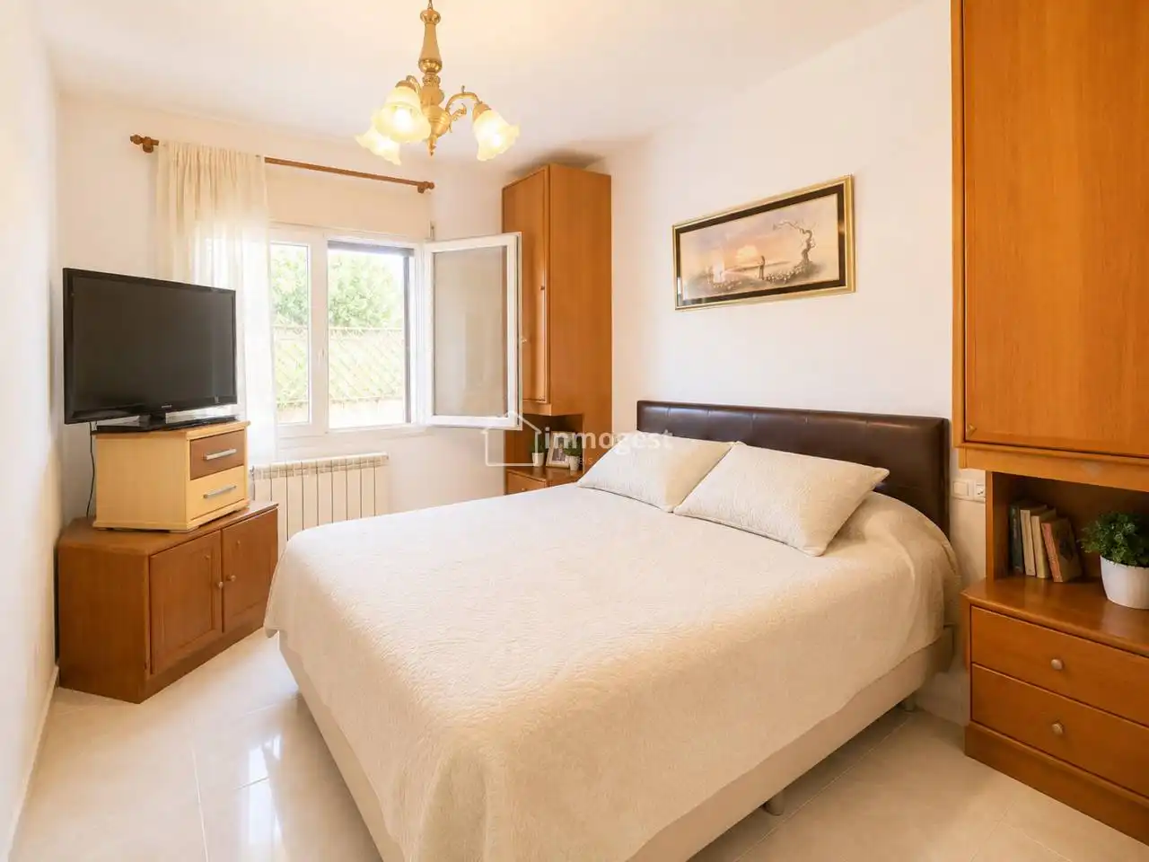 Bedroom of Flat for sale in Salt  with Heating, Terrace and Storage room
