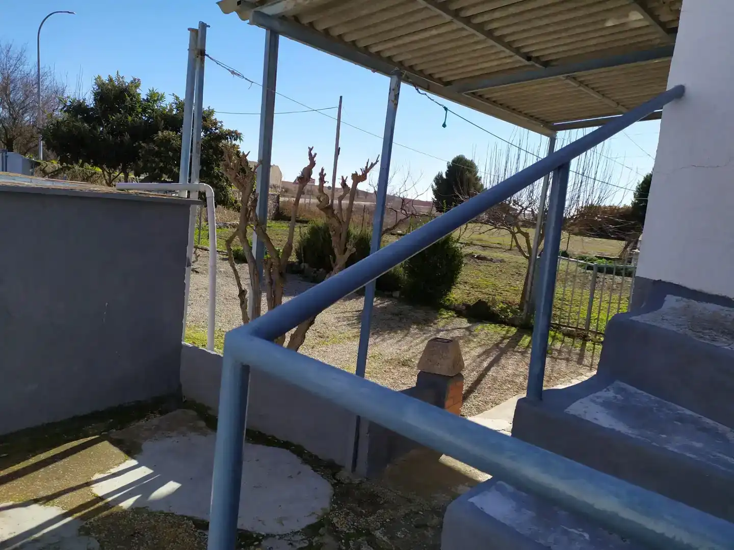 Vista exterior de Casa o chalet en venta en Tresjuncos con Piscina
