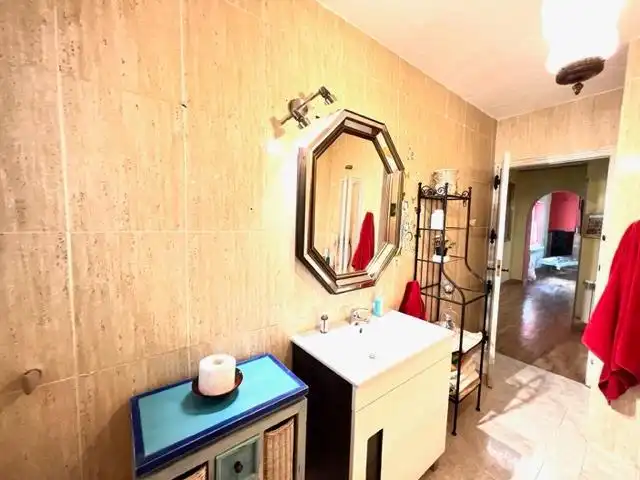 Baño de Casa o chalet en venta en Alicante / Alacant con Calefacción, Jardín privado y Trastero