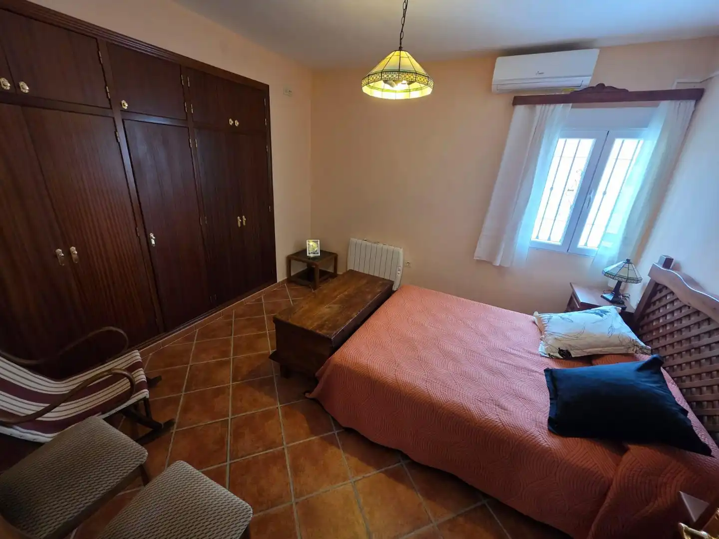 Bedroom of Houses for sale in Ventas de Huelma  with Air Conditioner, Heating and Private garden