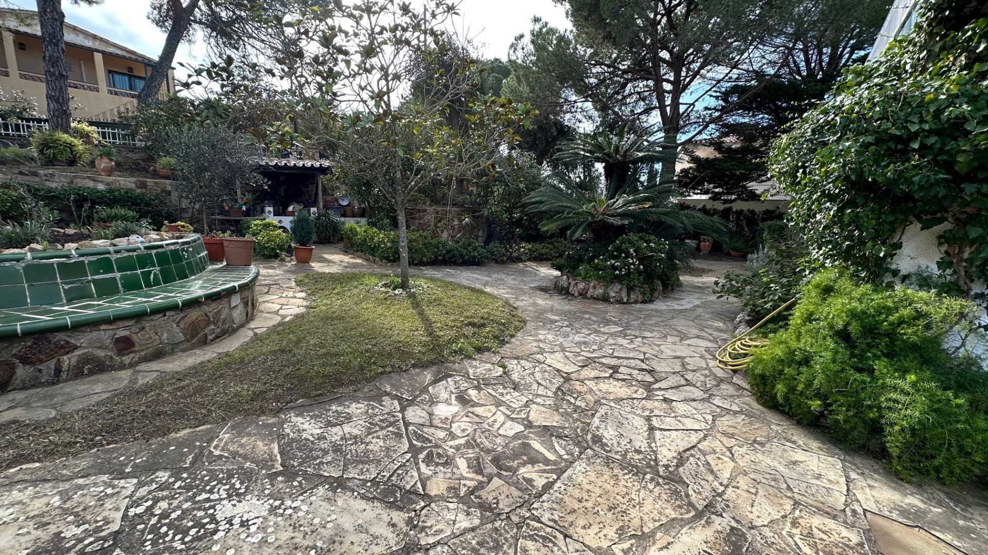 Jardí de Casa o xalet en venda en Lloret de Mar amb Calefacció, Jardí privat i Terrassa