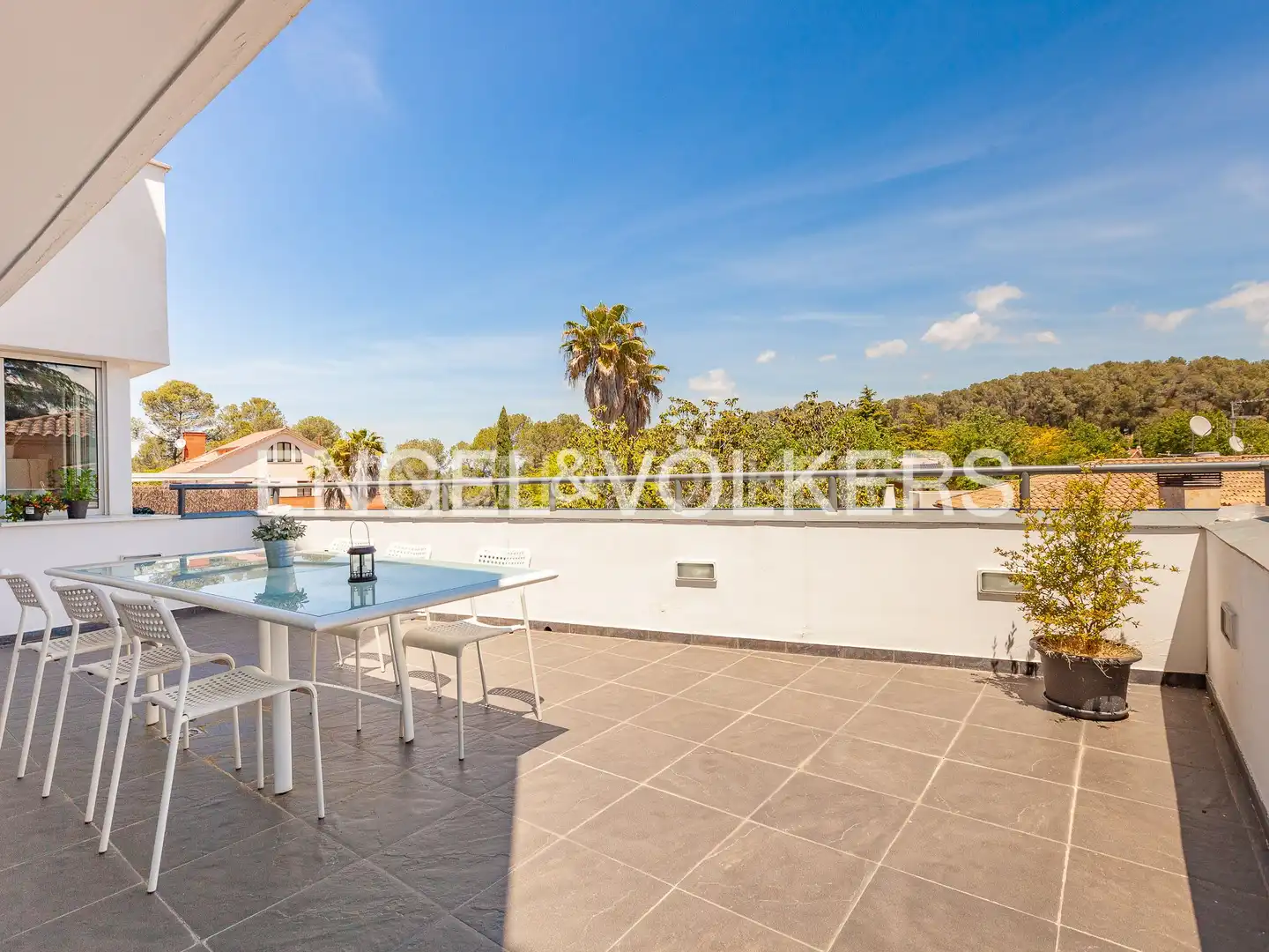 Terrace of Houses for sale in Sant Cugat del Vallès  with Air Conditioner, Heating and Private garden