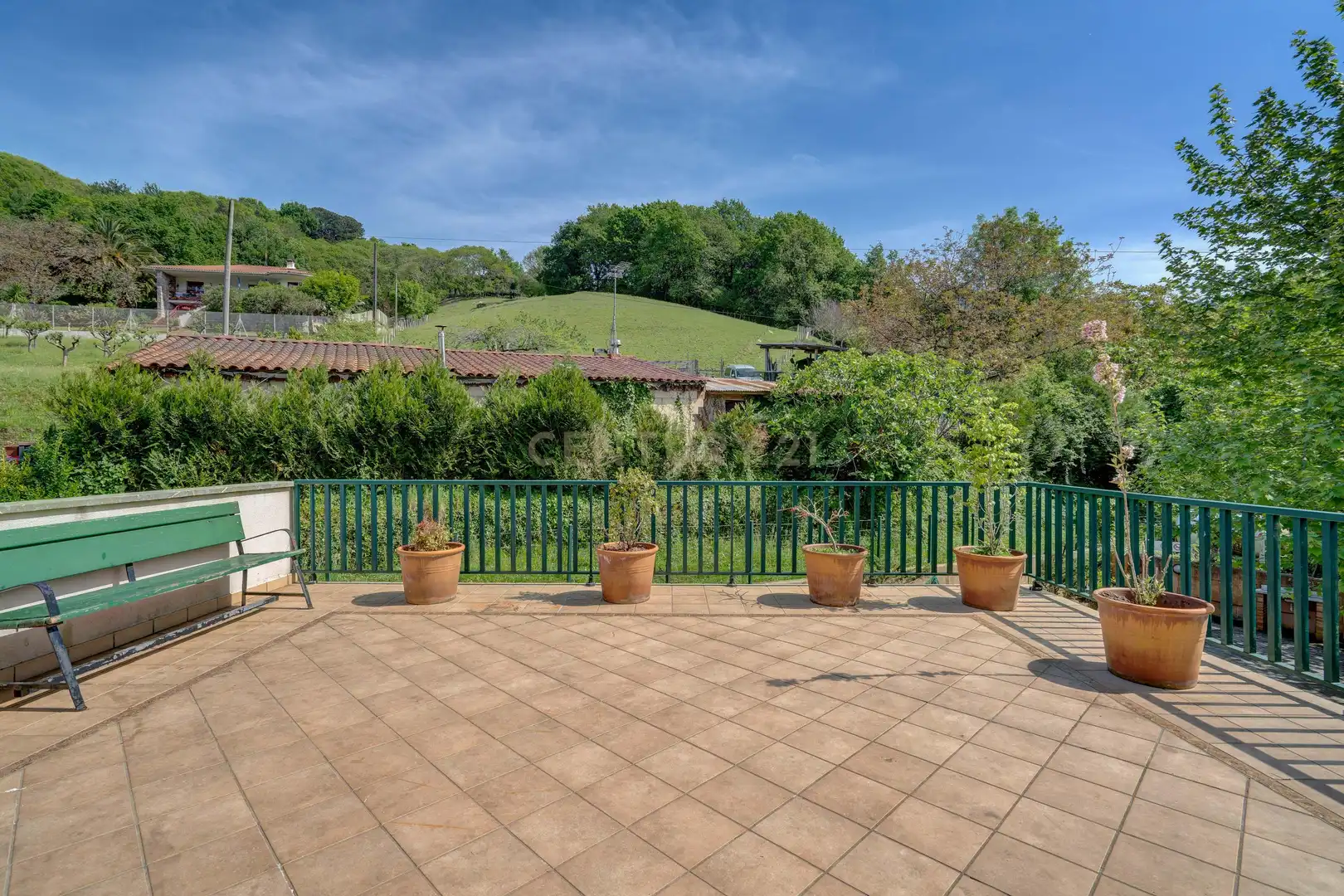 Terraza de Casa o chalet en venta en Irun  con Jardín privado