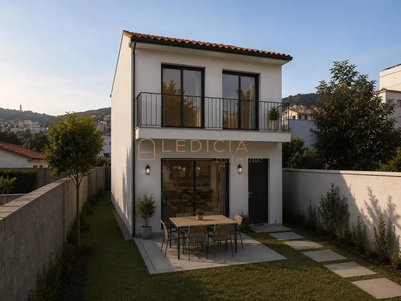 Vista exterior de Residencial en venda en Vigo 