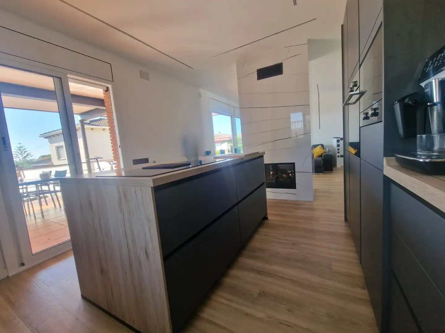Kitchen of Houses for sale in Cunit  with Air Conditioner, Heating and Private garden