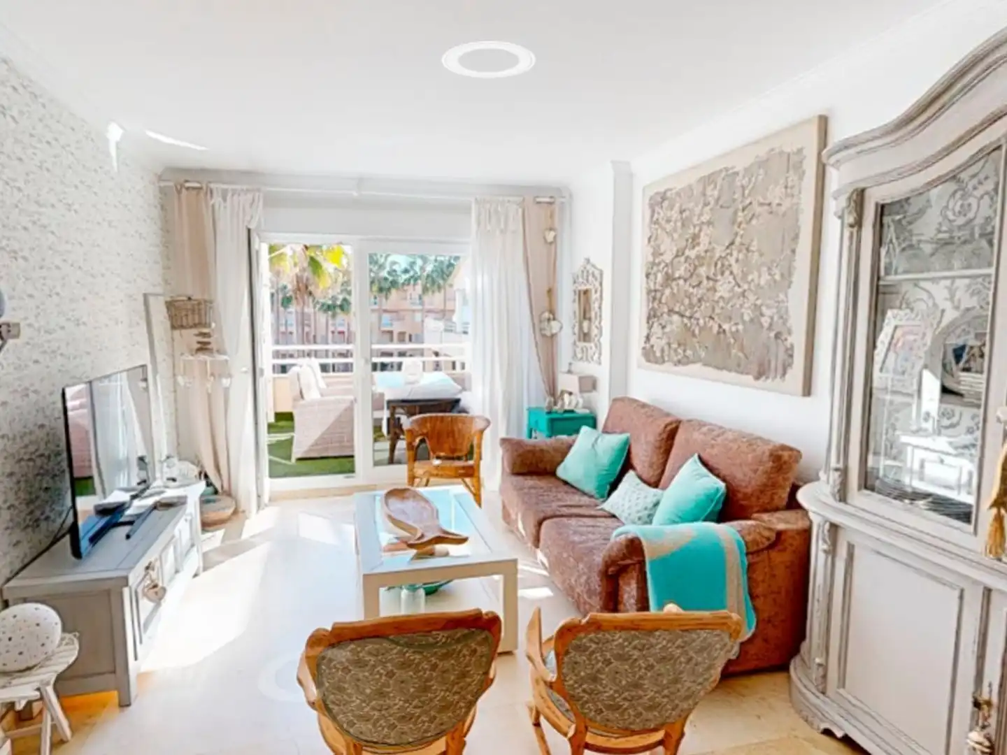 Sala de estar de Piso en venta en Dénia con Aire acondicionado, Calefacción y Trastero