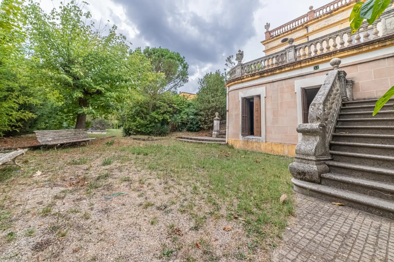 Jardí de Casa o xalet en venda en Caldes de Malavella amb Calefacció, Jardí privat i Terrassa