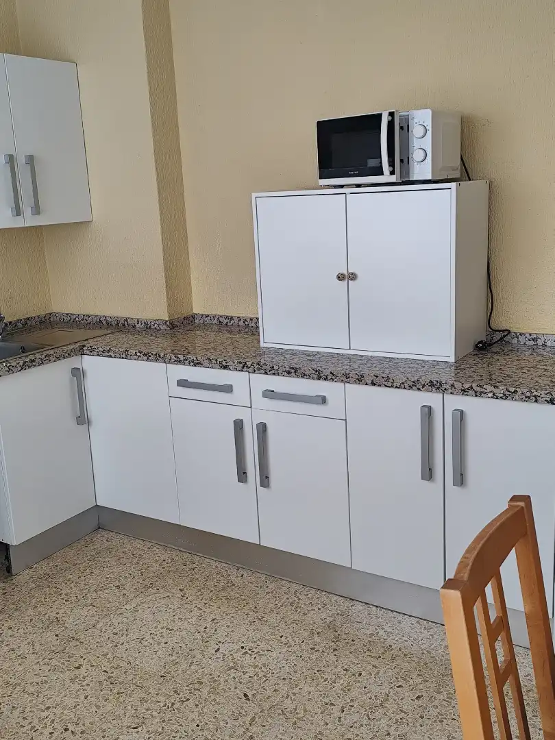 Kitchen of Flat for rent in Sevilla  with Air Conditioner and Washing machine