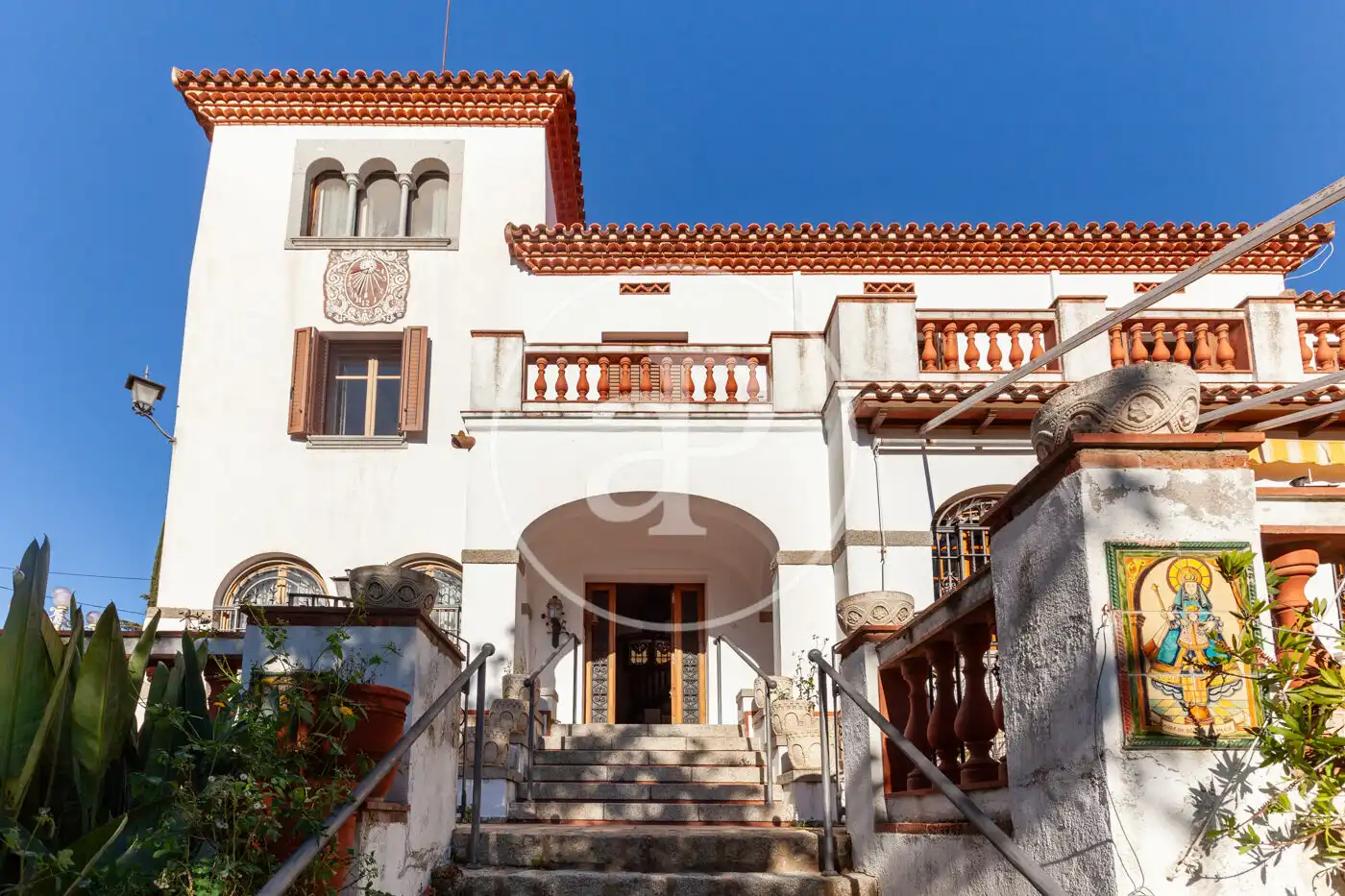 Vista exterior de Casa o xalet en venda en Tordera amb Aire condicionat, Calefacció i Jardí privat