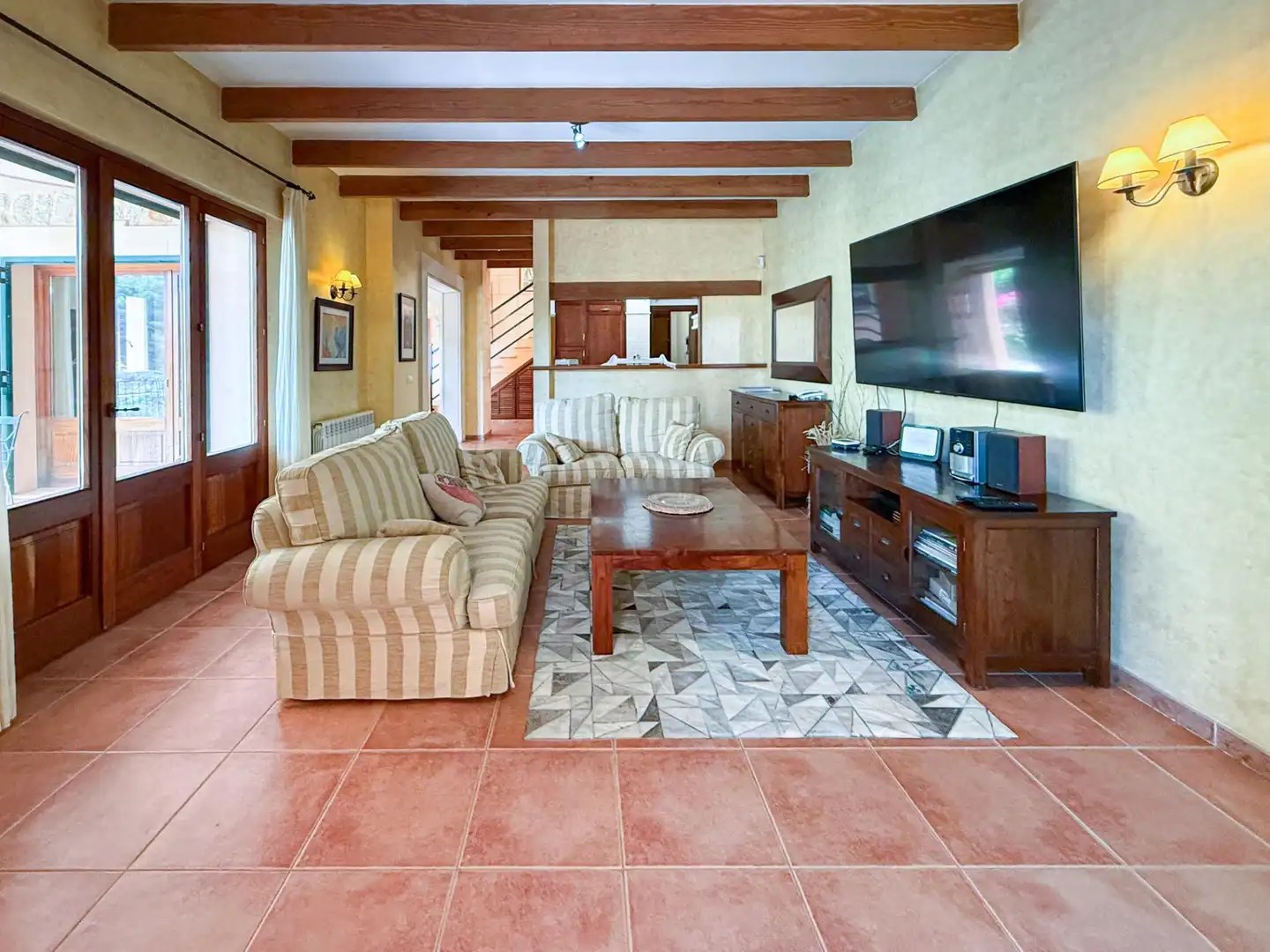 Living room of Houses for sale in Deià  with Furnished