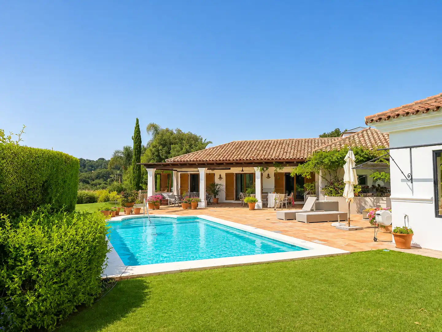 Jardí de Casa o xalet en venda en Sotogrande amb Aire condicionat, Jardí privat i Terrassa