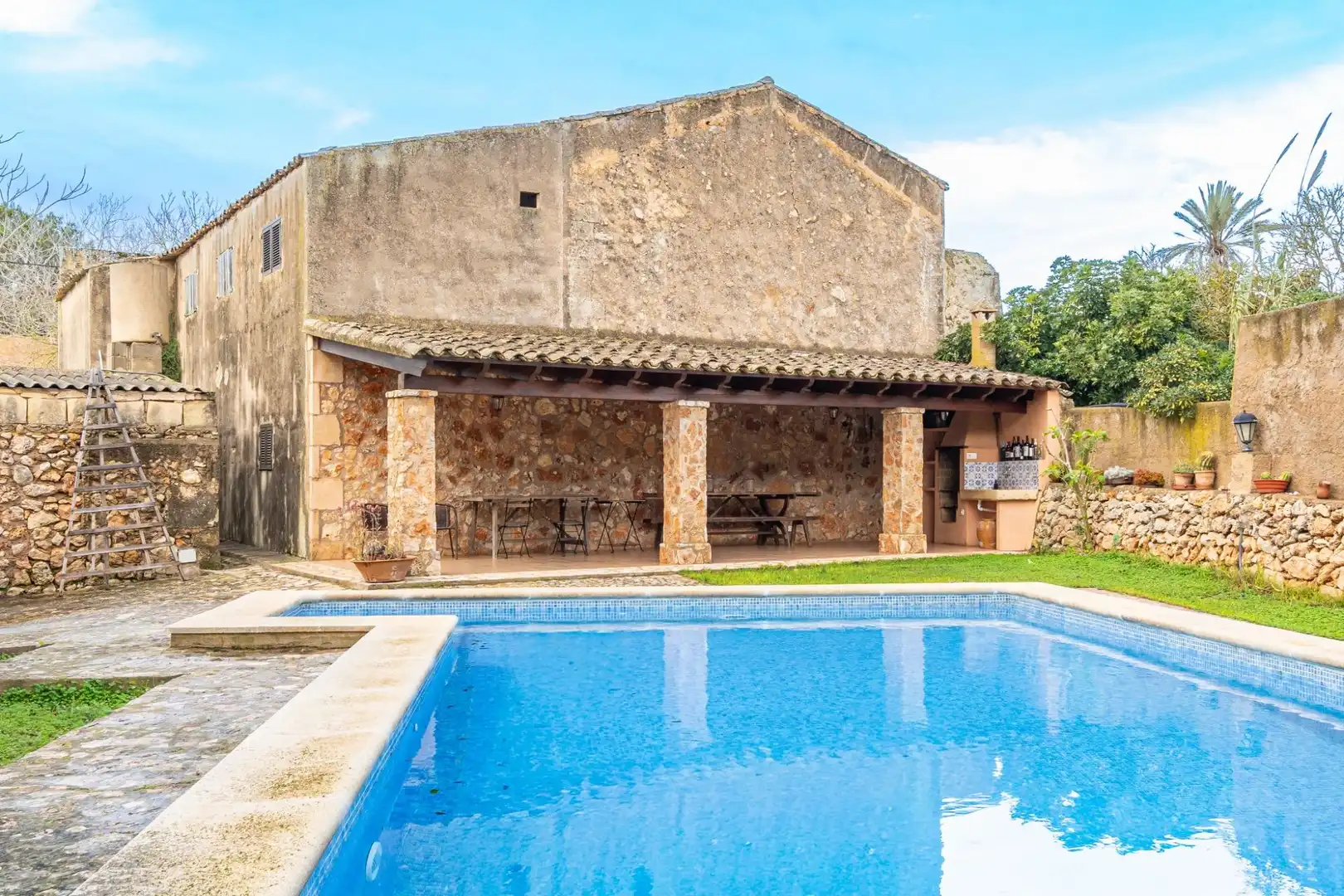 Piscina de Finca rústica en venda en Felanitx
