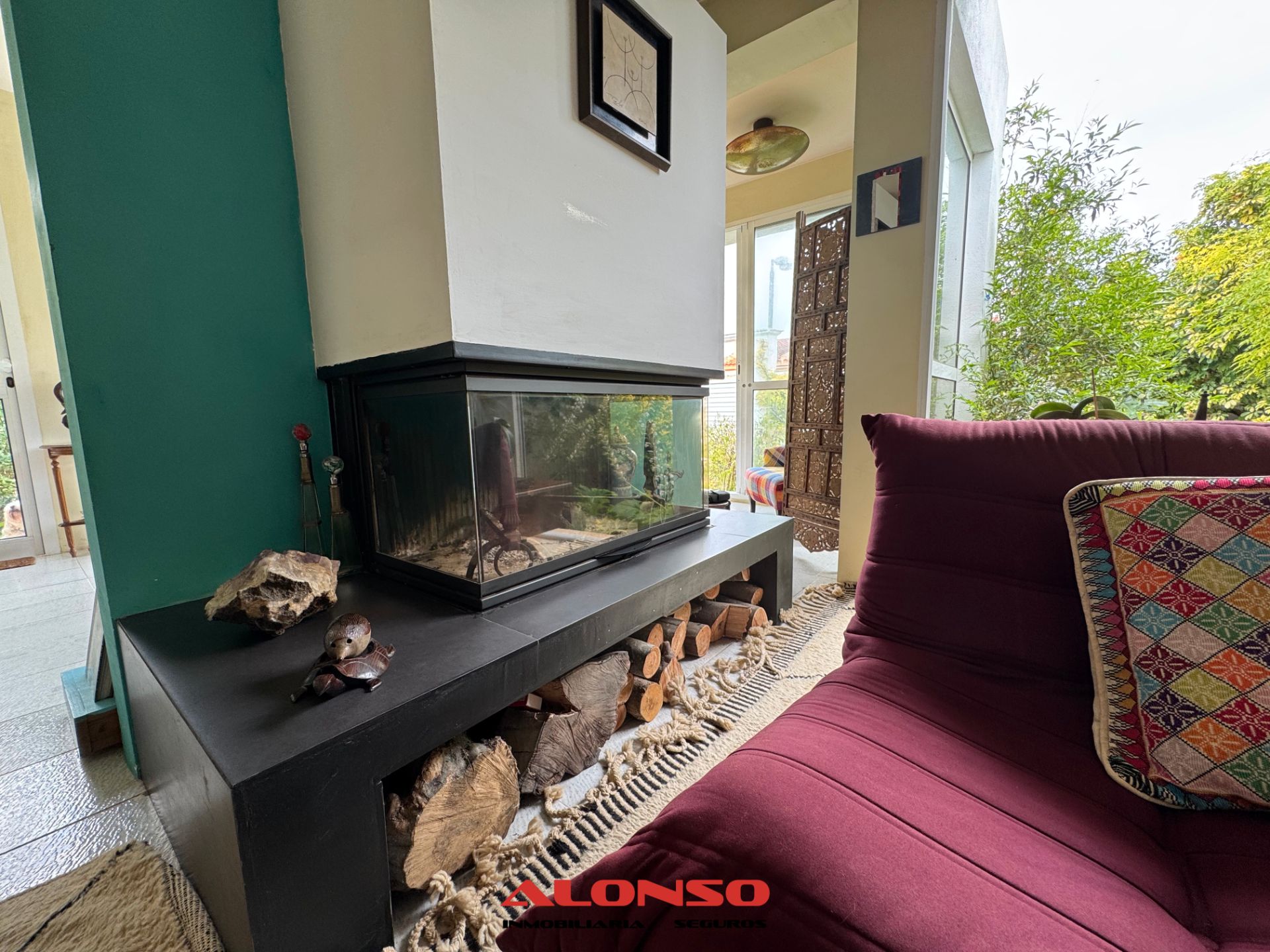 Sala d'estar de Casa o xalet en venda en Vinaròs amb Aire condicionat, Calefacció i Jardí privat