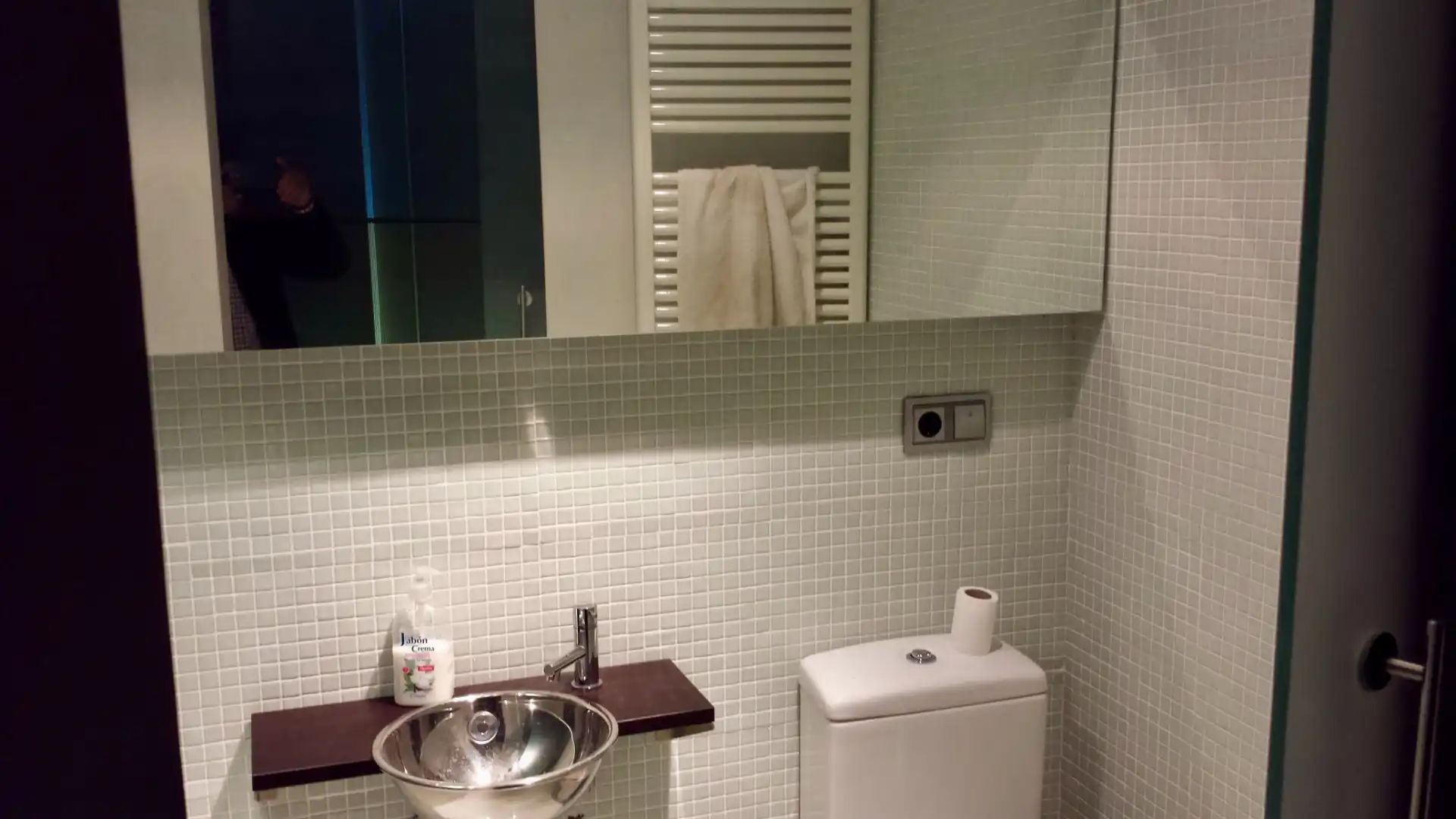 Badezimmer von Wohnung zum Verkauf in Ciudad Real mit Klimaanlage, Heizung und Terrasse