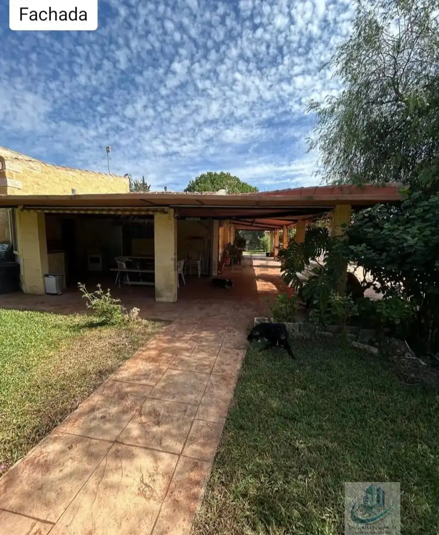 Außenansicht von Country house zum Verkauf in Puerto Real mit Klimaanlage, Abstellraum und Schwimmbad