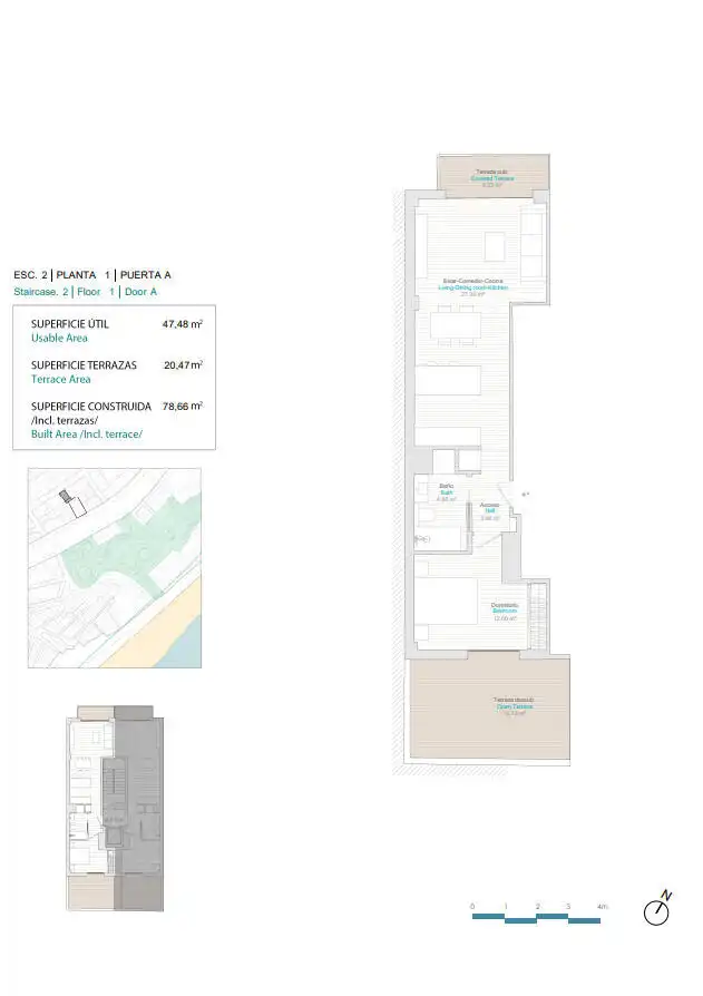 Apartament amb terrassa en venda a Centro Urbano, imagen 16