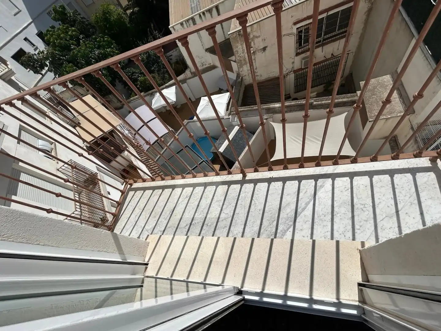 Terrasse von Wohnung zur Miete in Valencia mit Balkon