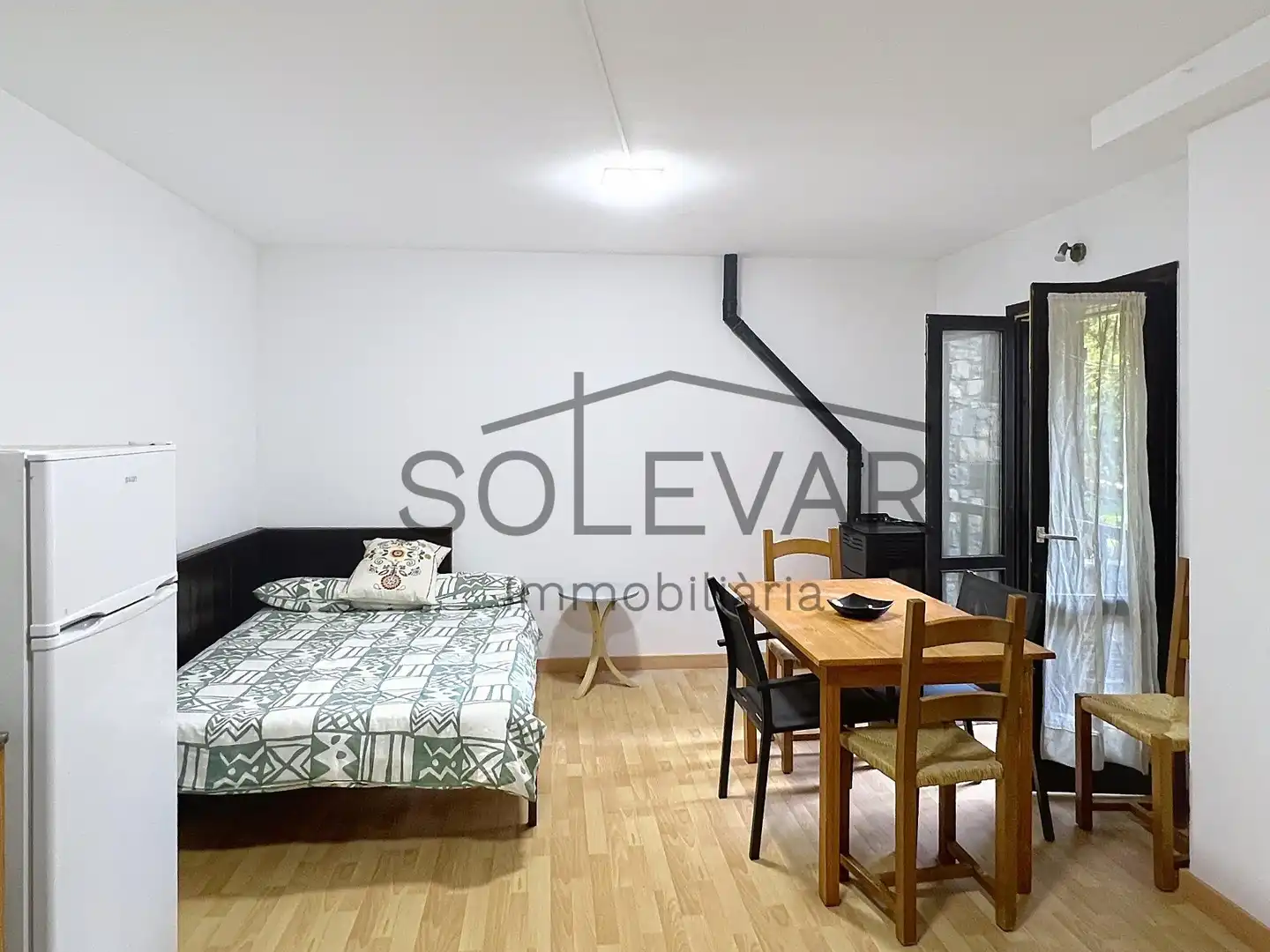 Sala d'estar de Pis en venda en La Vall de Boí amb Jardí privat, Parquet i Piscina