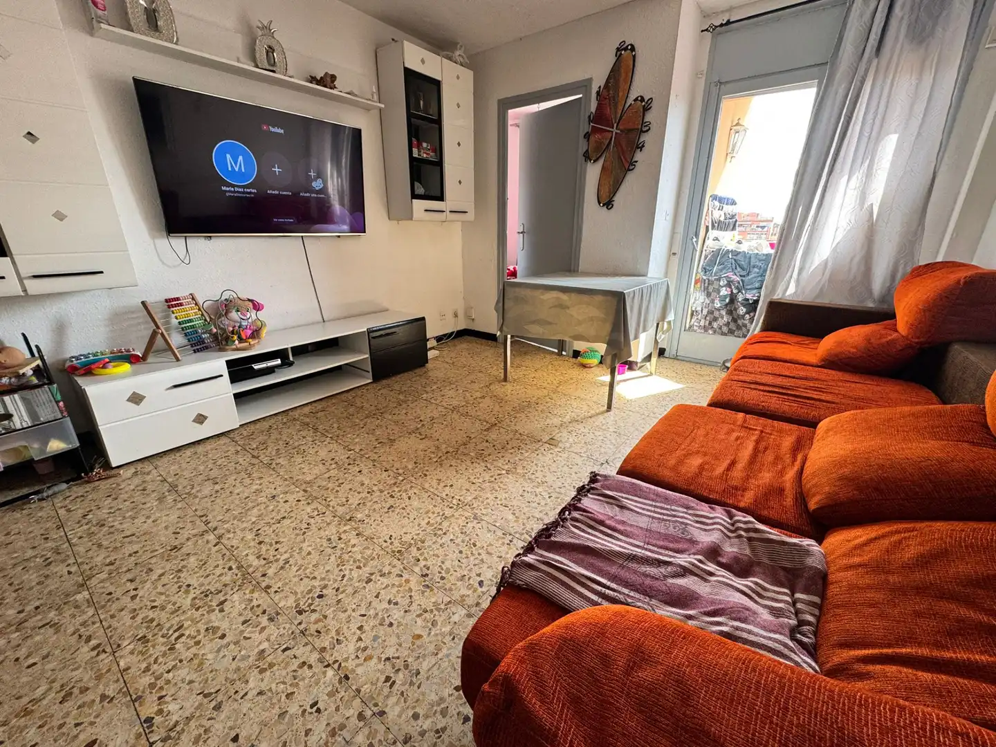 Sala de estar de Piso en venta en Barberà del Vallès con Horno y Balcón