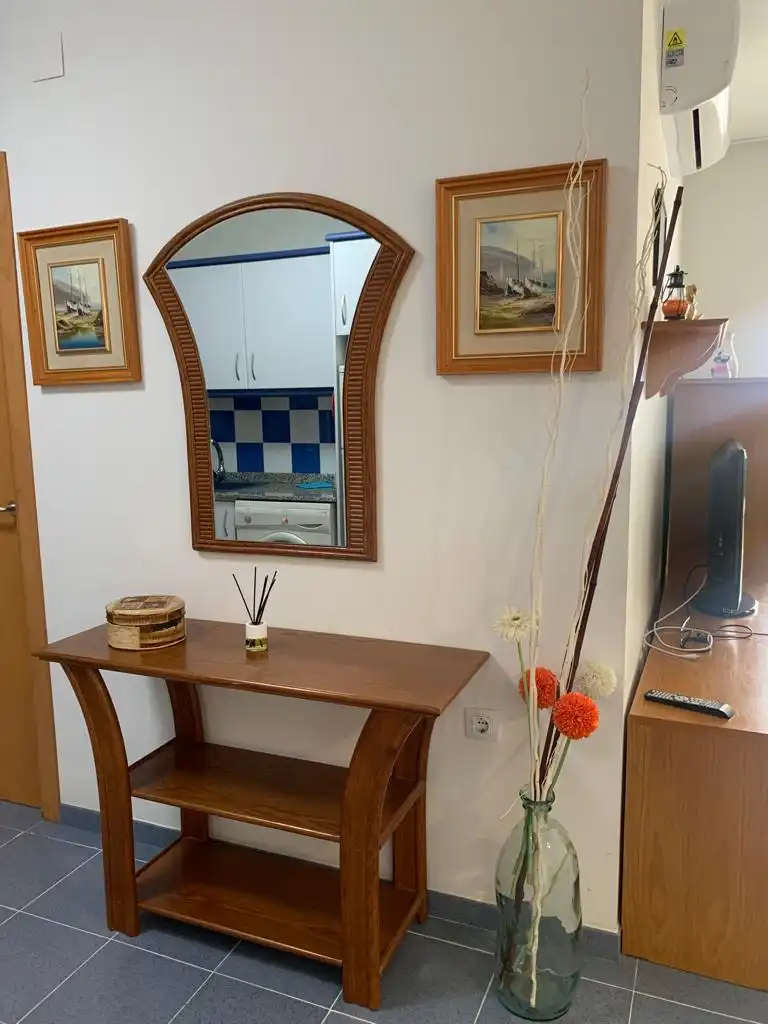 Comedor de Apartamento de alquiler en Oropesa del Mar / Orpesa con Aire acondicionado, Terraza y Amueblado
