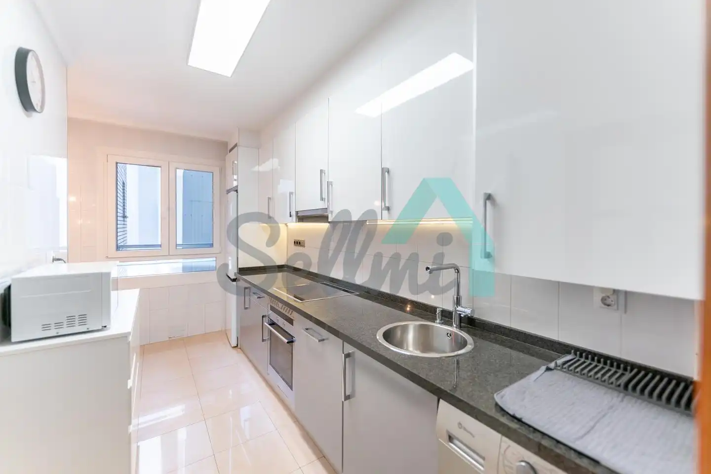 Kitchen of Flat for rent in Oviedo   with Heating, Parquet flooring and Furnished