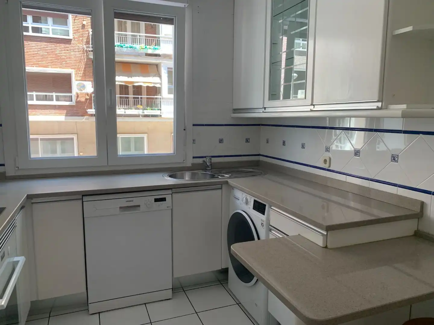 Cocina de Piso de alquiler en Chamartín