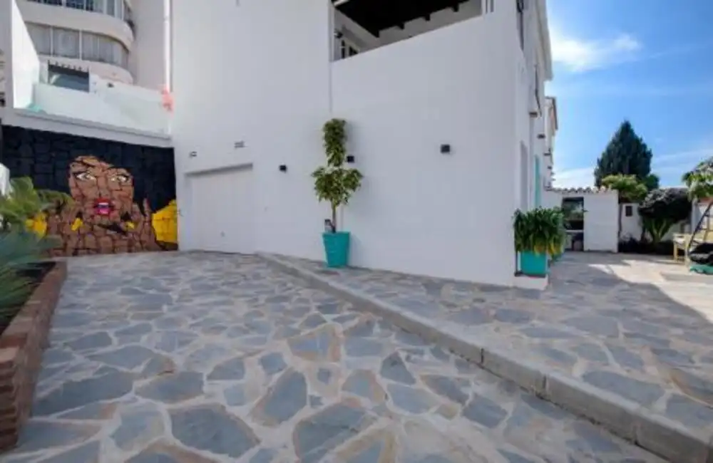 Terrassa de Casa adosada en venda en Marbella amb Aire condicionat, Jardí privat i Terrassa