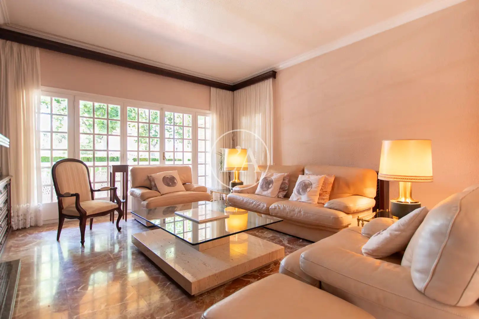 Living room of Houses for sale in Cambrils  with Heating, Private garden and Terrace