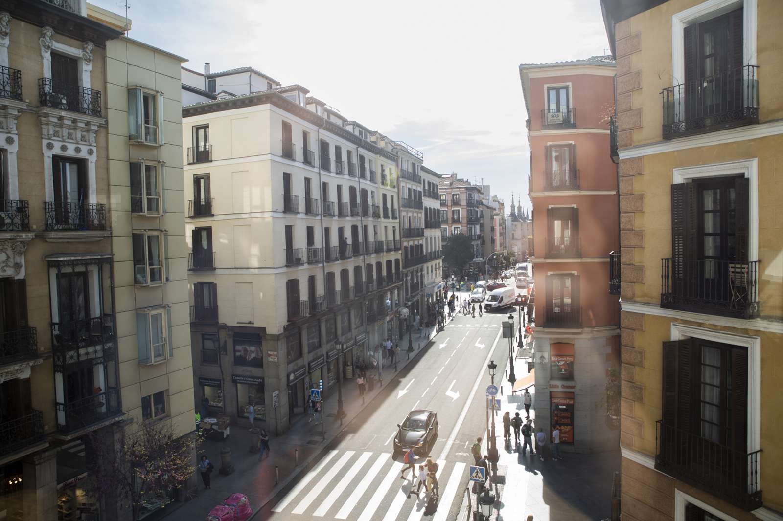 Vista exterior de Estudi per a compartir en  Madrid Capital amb Aire condicionat i Terrassa