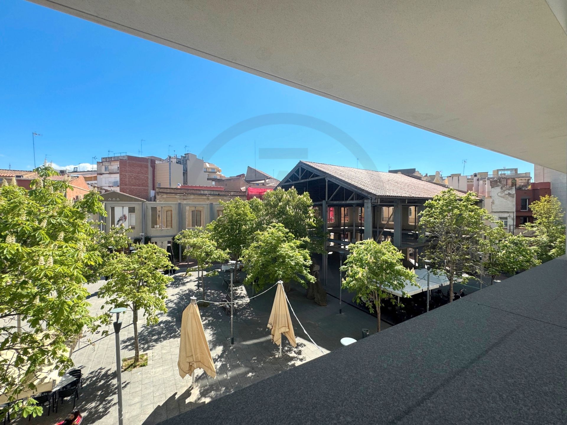 Terrace of Flat for sale in Terrassa  with Air Conditioner, Heating and Parquet flooring