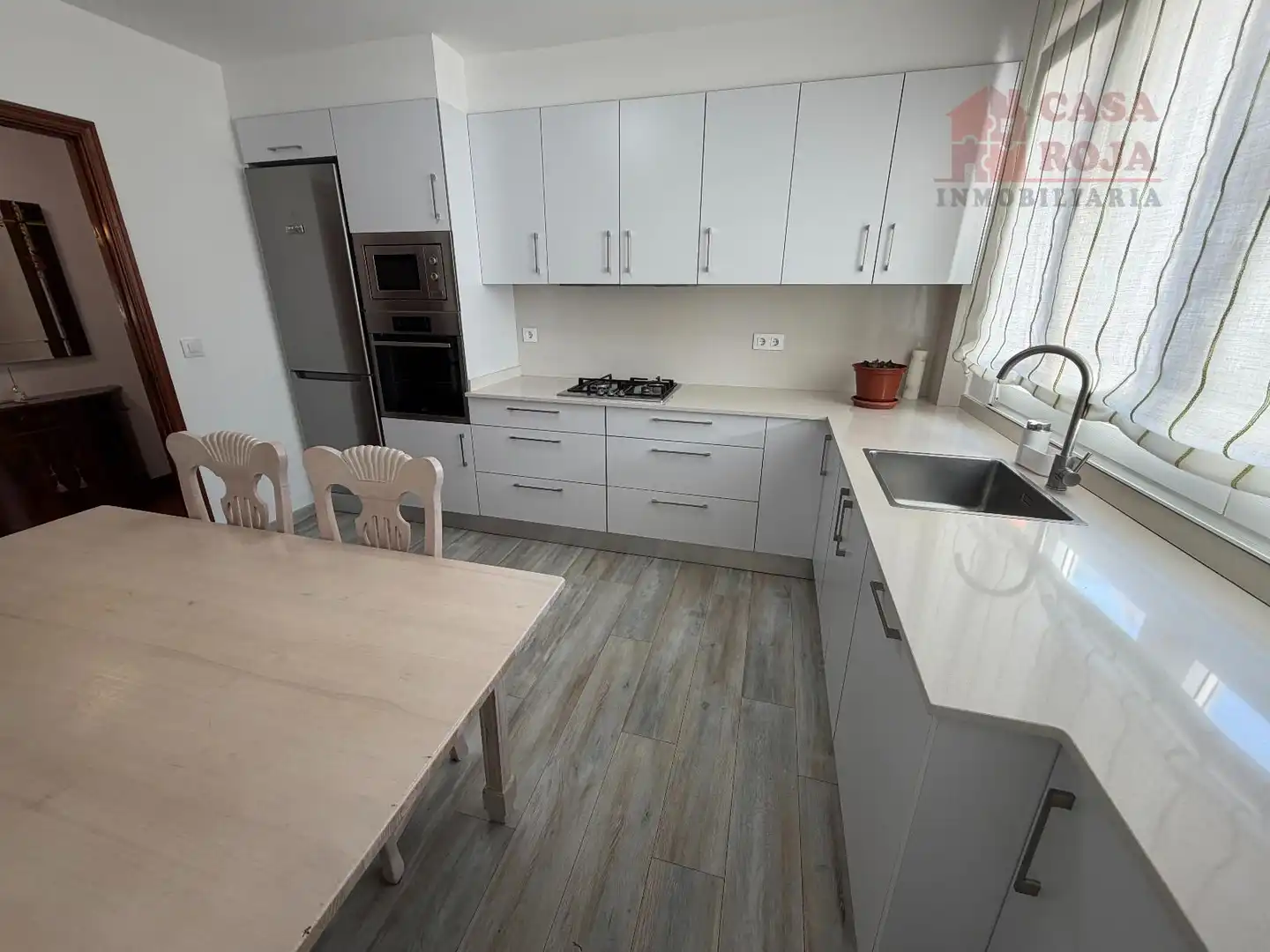 Kitchen of Flat for sale in Cangas   with Heating, Parquet flooring and Washing machine