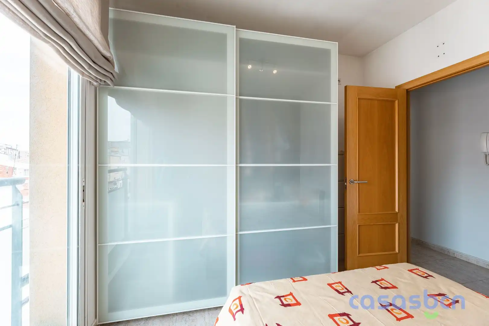 Bedroom of Flat for sale in Terrassa  with Air Conditioner and Heating