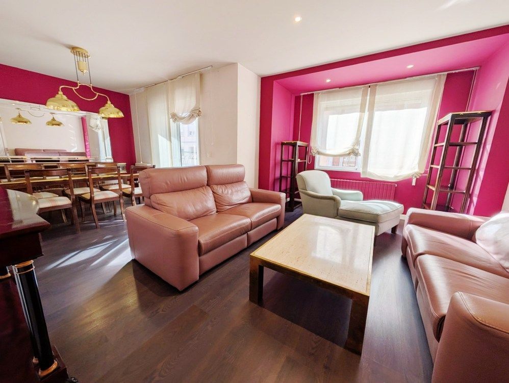 Living room of Flat to rent in  Zaragoza Capital  with Air Conditioner and Furnished