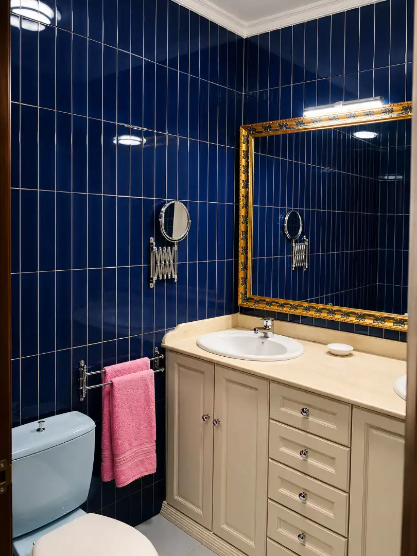 Baño de Piso de alquiler en Santander con Calefacción, Amueblado y Horno