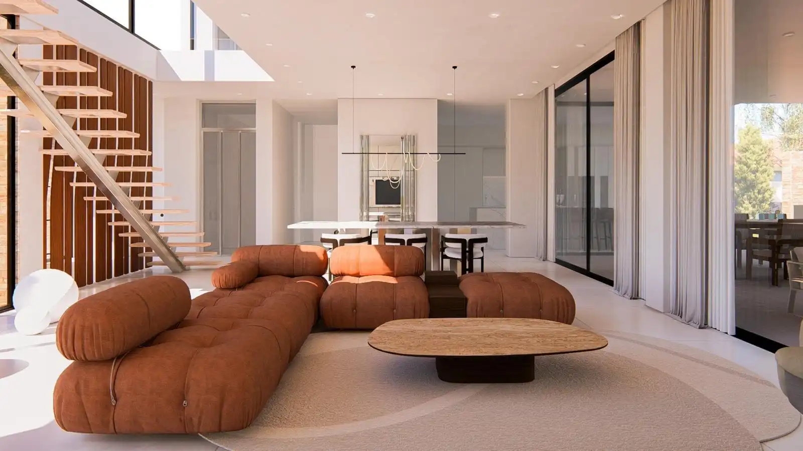Sala d'estar de Residencial en venda en Sant Andreu de Llavaneres