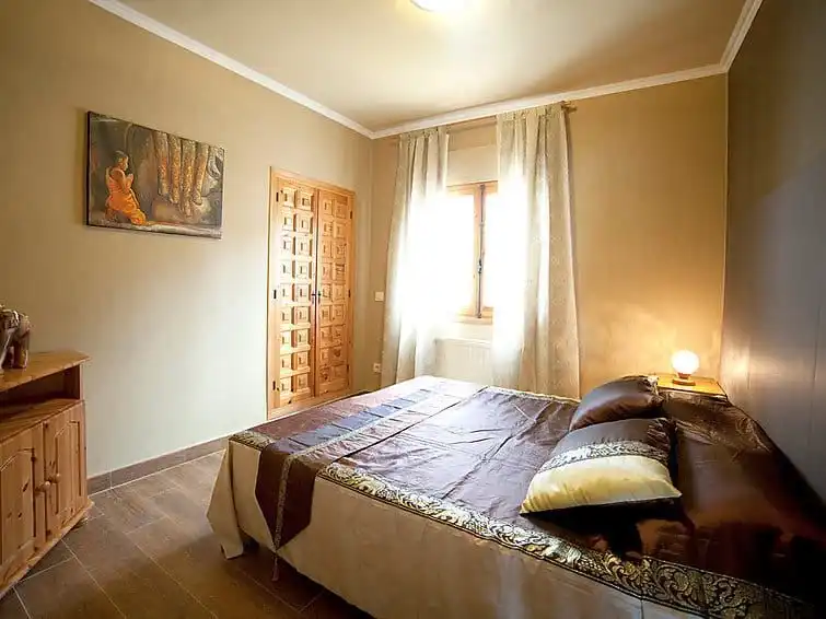 Bedroom of Houses for sale in Calpe / Calp  with Air Conditioner, Heating and Private garden